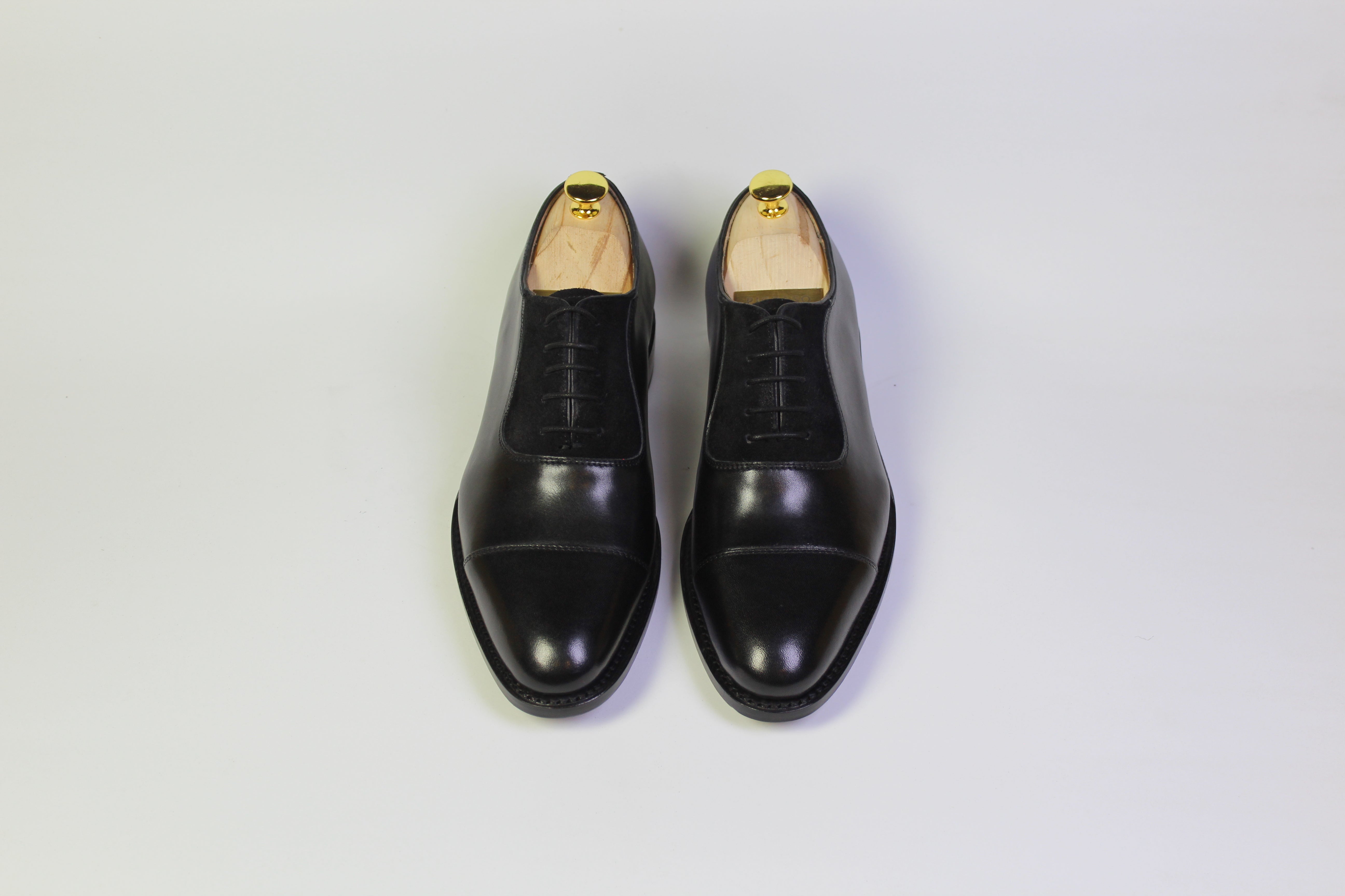 Cap-Toe Shoe Black