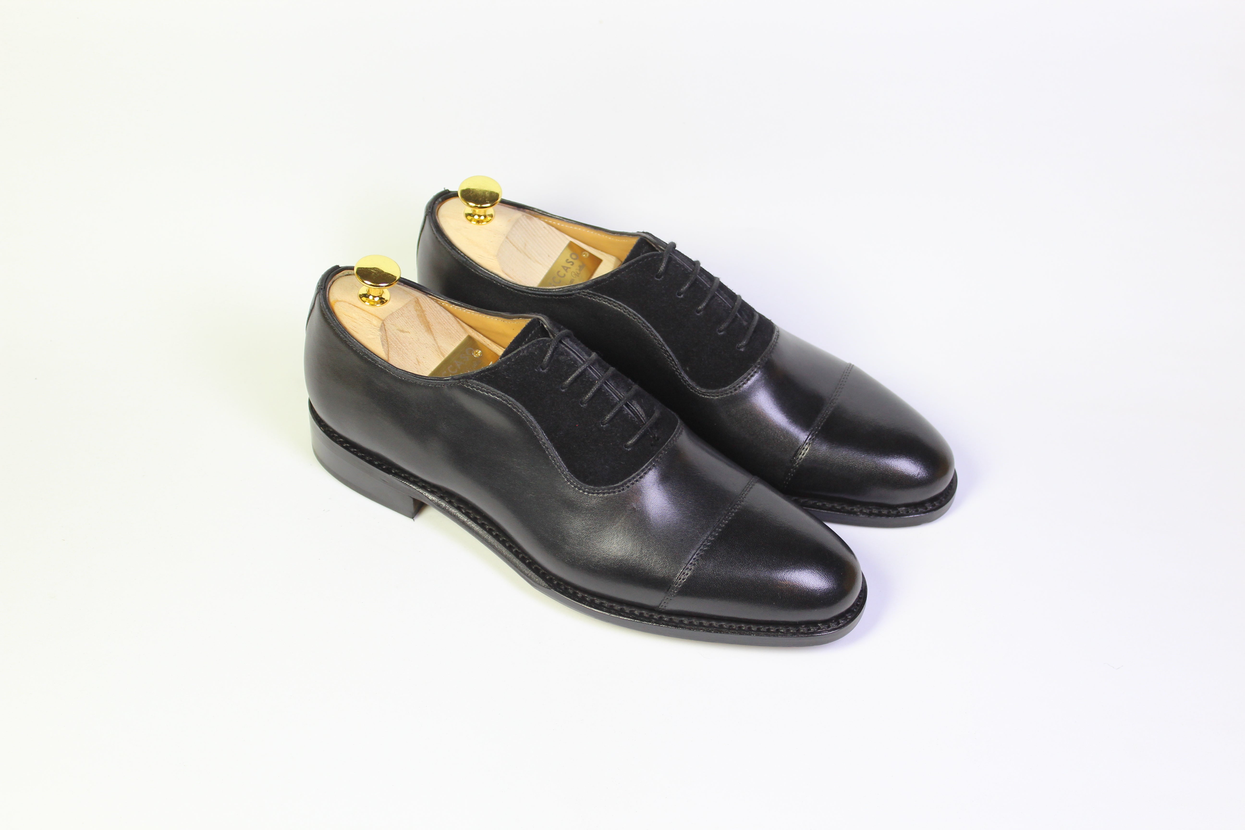 Cap-Toe Shoe Black